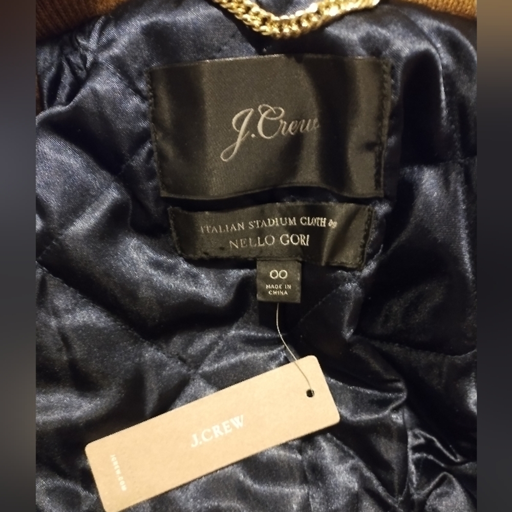 J. Crew Lodge coat in Italian stadium-cloth wool - Picture 2 of 5